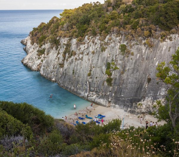Zakynthos tengerpartja
